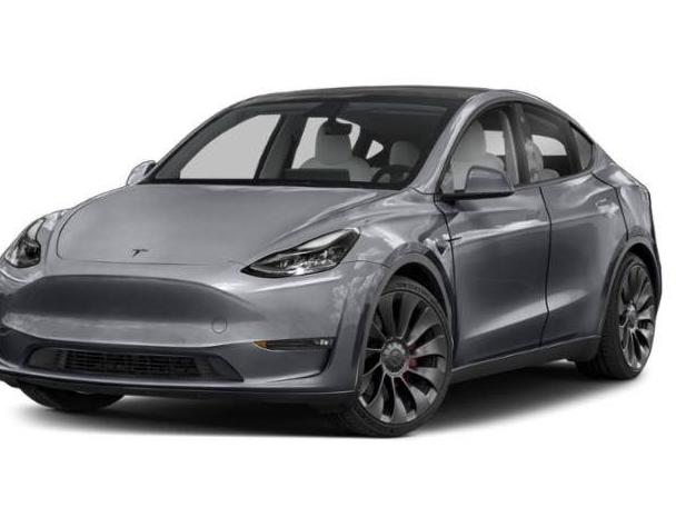 TESLA MODEL Y 2020 5YJYGDEF6LF012596 image